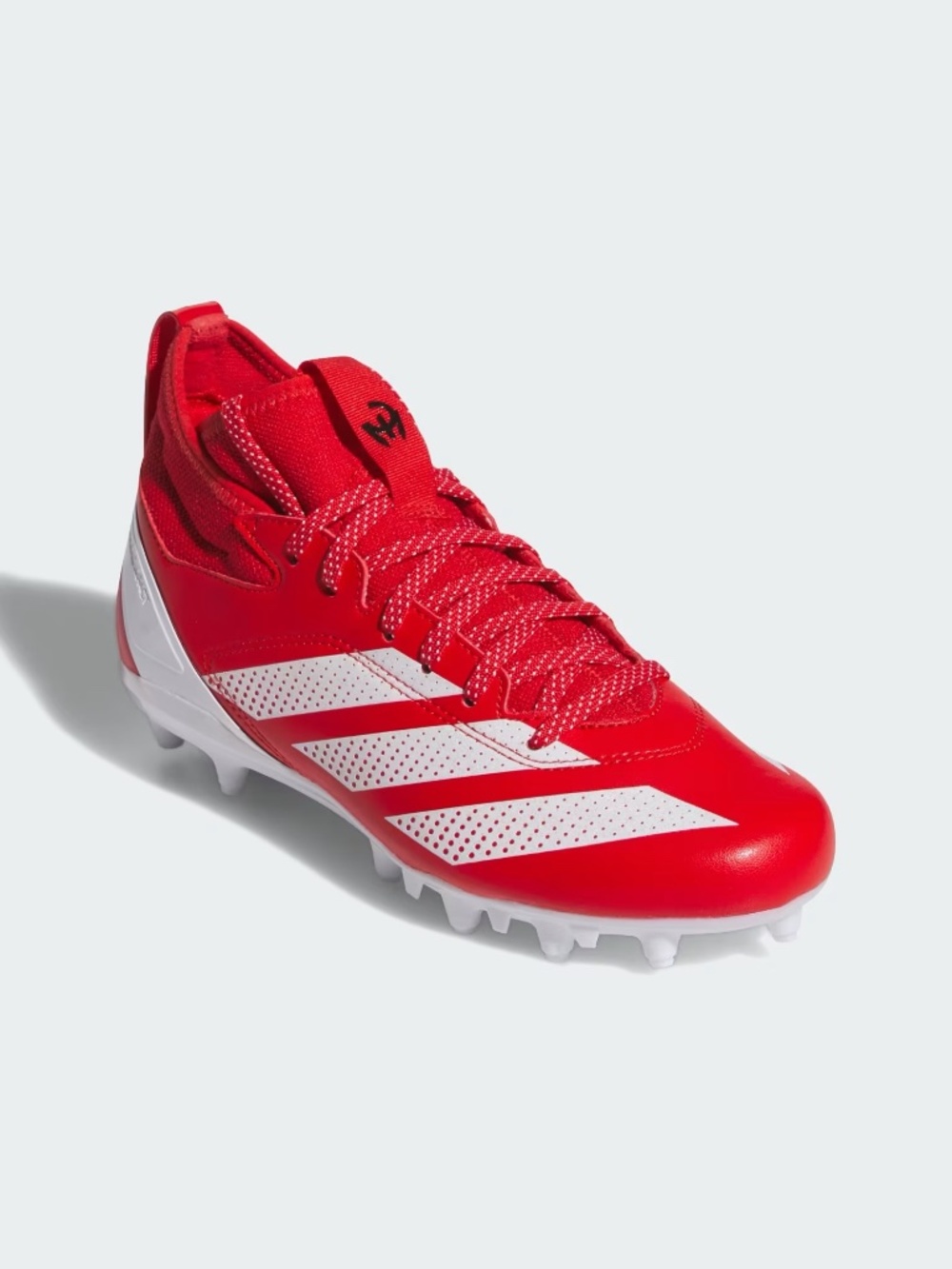 new youth Adidas Adizero Impact.2 K Football Cleats red/White IH5948 mahomet